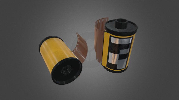 Camera roll 3D Model