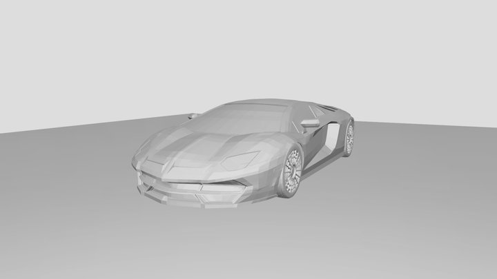 Lambo 3D Model