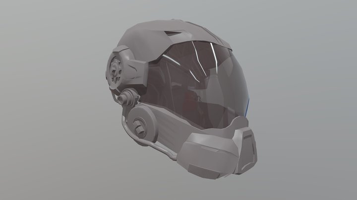 Helmet 3D Model