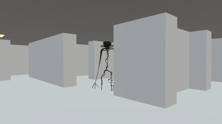 The Backrooms 3D Model