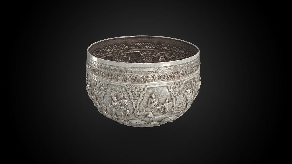 Silver Offering Bowl, c. 1880 CE