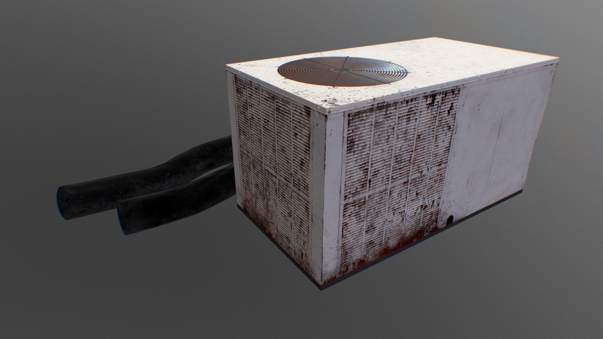 Old Rusty Air Contitioner