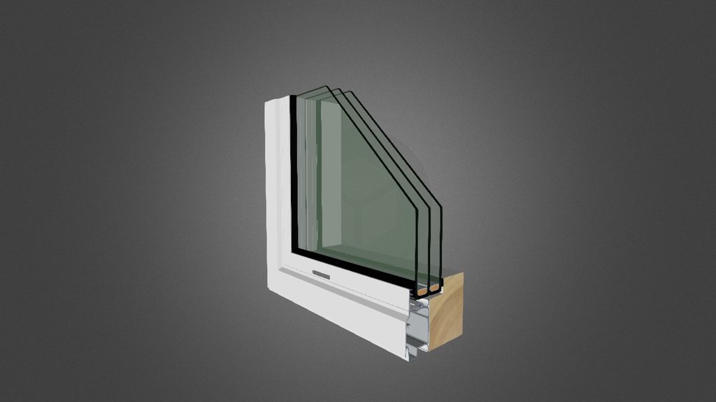 LFU1003 Haga fast 3-glas — Sketchfab embed 3D viewer