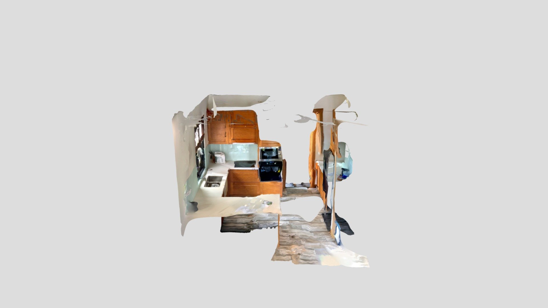 Kitchen — Sketchfab embed 3D viewer