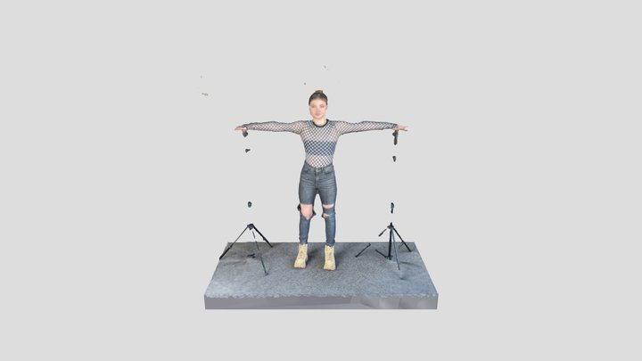Sydney Lee Body Scan 3D Model