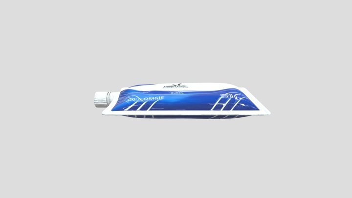 Rexona Clinical Antiperspirant Sachet 3D Model