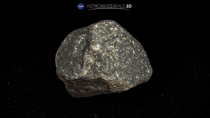 Antarctic Meteorite Sample GRO 17063,0 3D Model