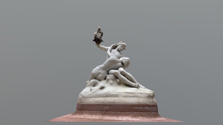 Le Poète et la Sirène 3D Model