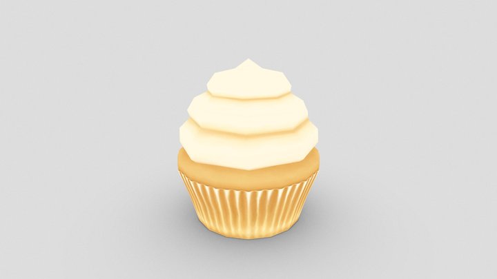 Cupcake 3D Model