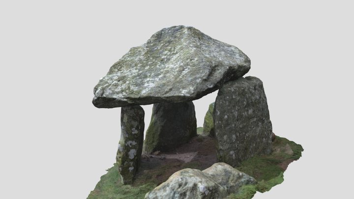 Bodowyr Burial Chamber 3D Model