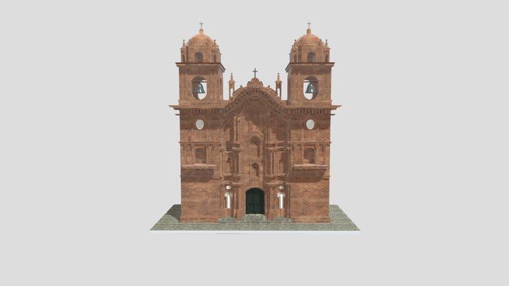 Cusco - Amigos de la Ruta del Barroco Andino 3D Model