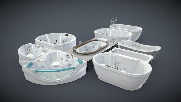 Bath 3D Model