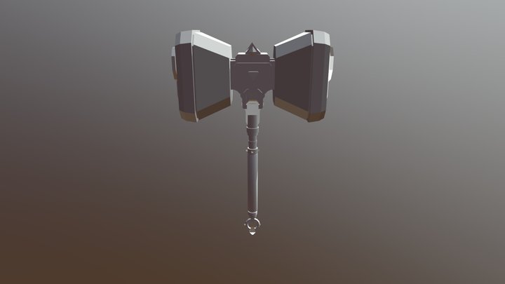 Weapon 01 3D Model