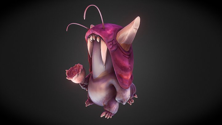 Lil Monster - Creature Box 3D Model