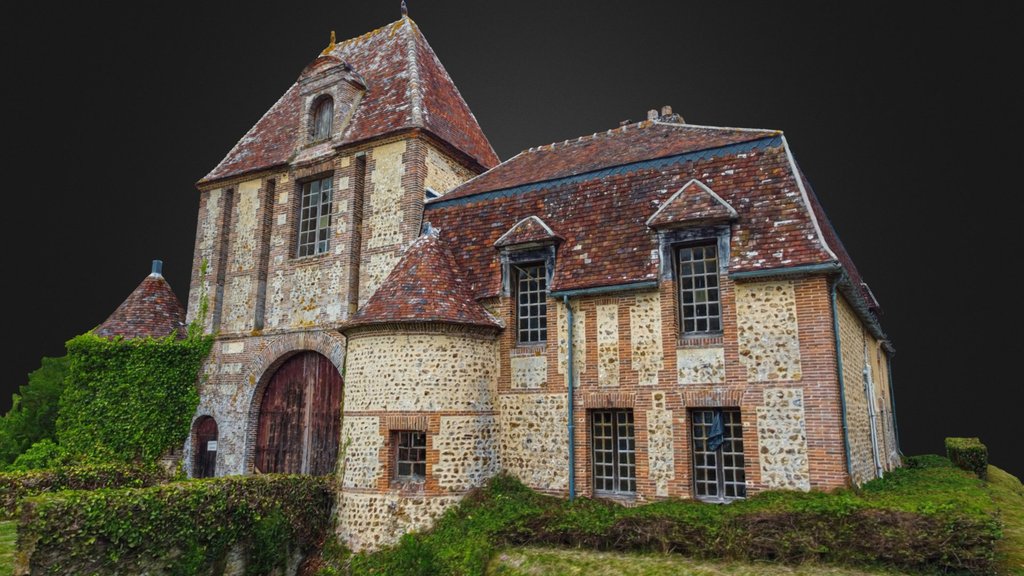 Entrée du château des Bois Francs