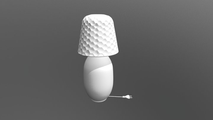 Baccarat- Candy Light Baby Lamp Black-3D 3D Model