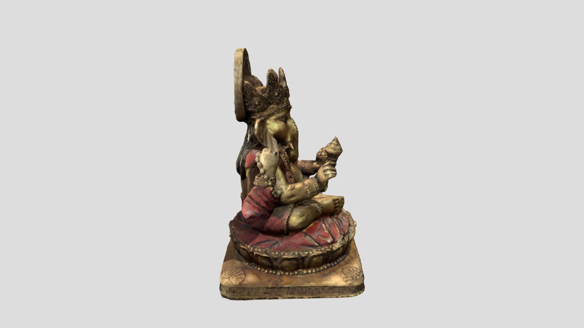 Ganesha — Sketchfab embed 3D viewer