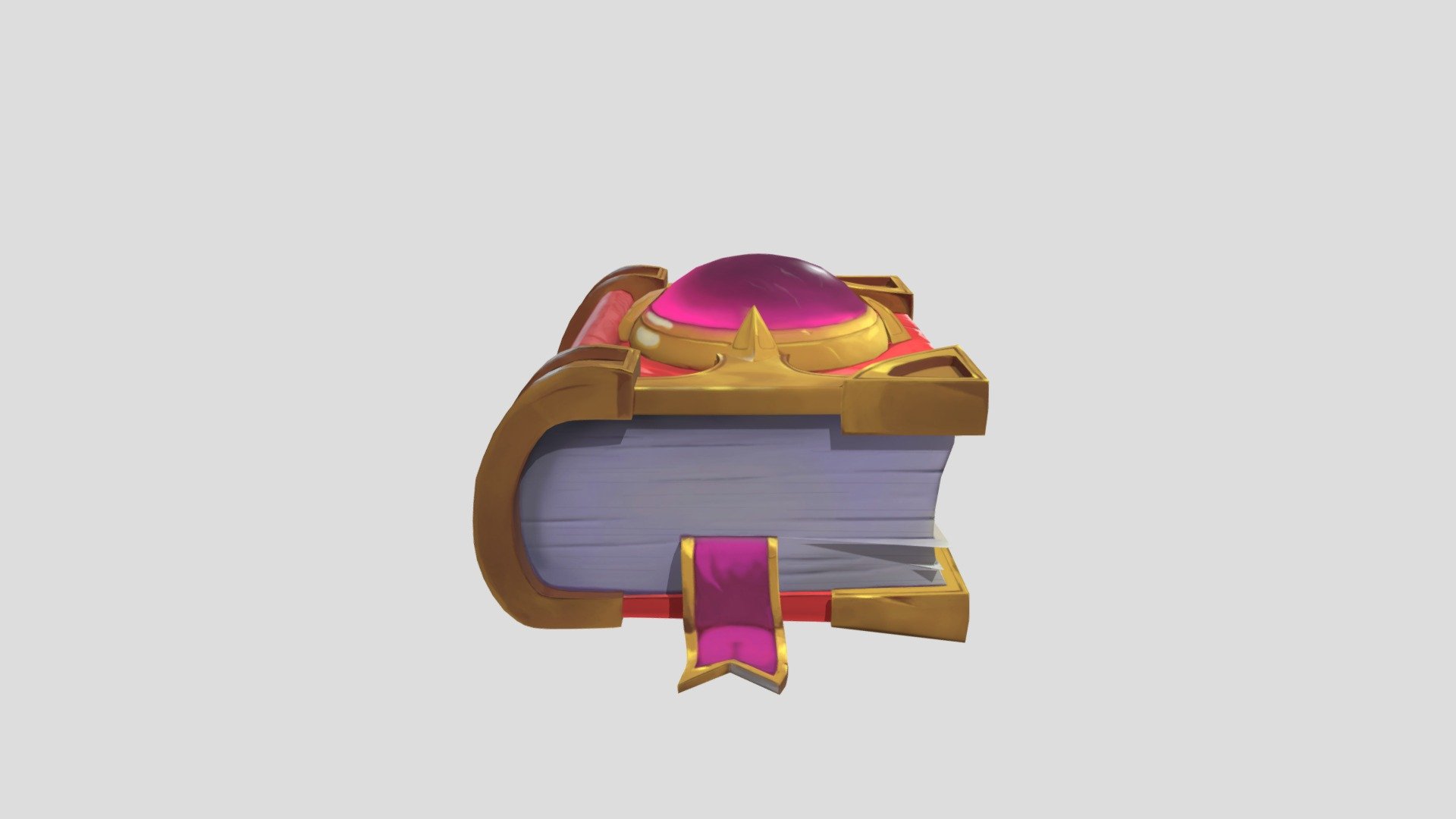 Book Magic - 3D model by StreetFair_3d [8dc21bc] - Sketchfab