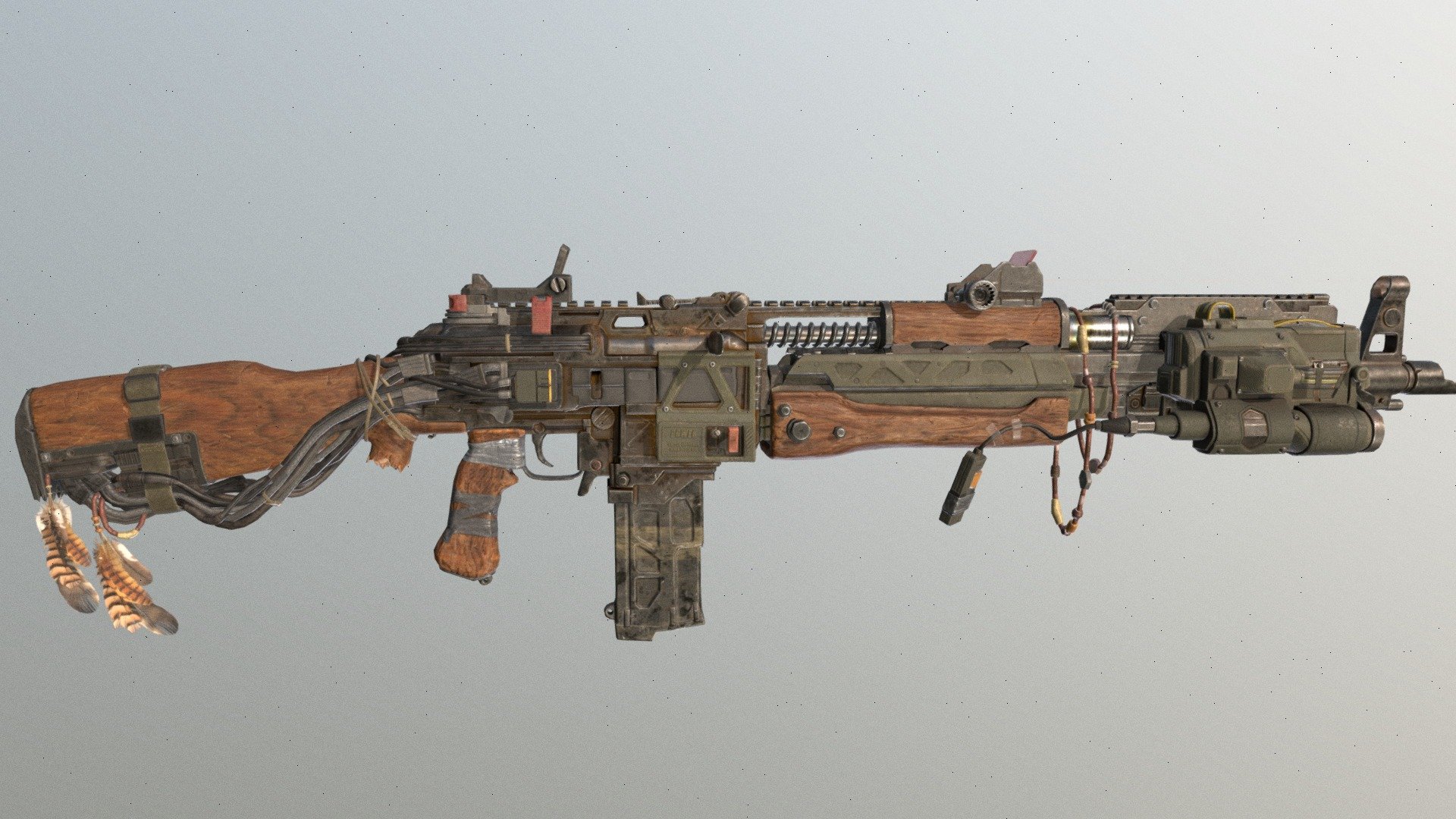 Modern AK Weapon - Download Free 3D model by Combat_Clash [8dc238a ...