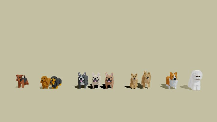 DOGS 3D Model