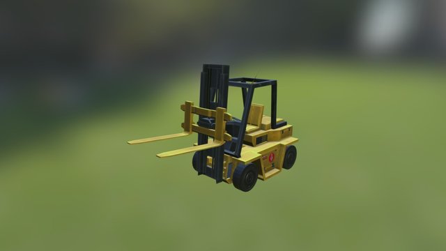 Forklift 3D Model
