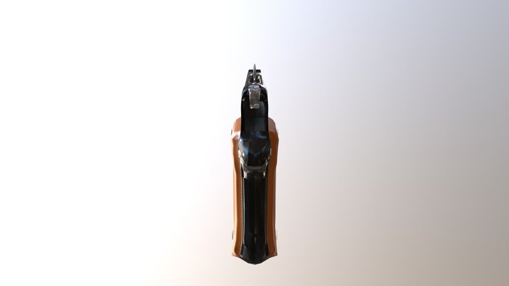 Pistola V19blend 3D Model
