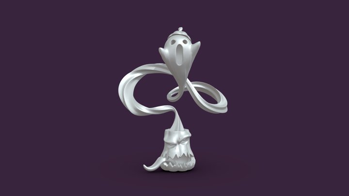Citrouille 3D Model