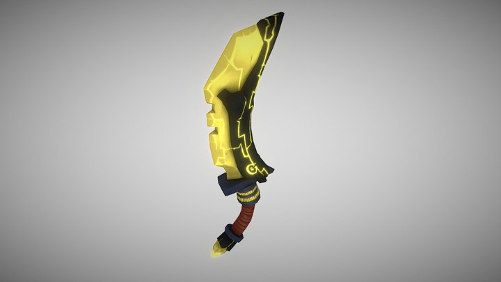 Augmented Dagger 3D Model