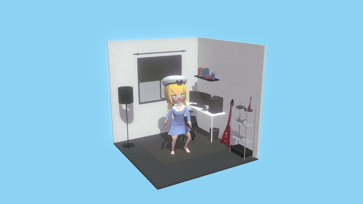 Girl Room 632110308 3D Model