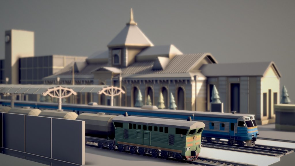 railway station