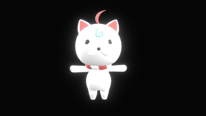 アホ毛つけてるみこぴ – Free 3D Model STL