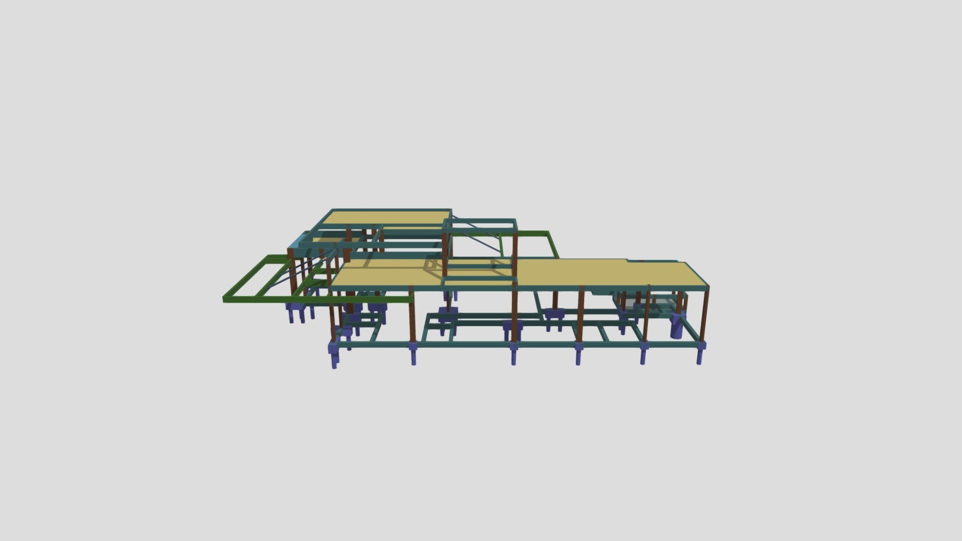 3D Residência FJK - Quintas De São José