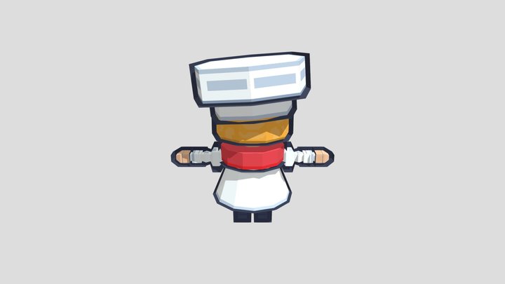 Chef 3D Model