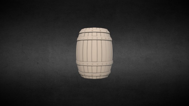 Barrel/barril 3D Model