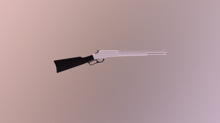 WW1 Rifle 3D Model