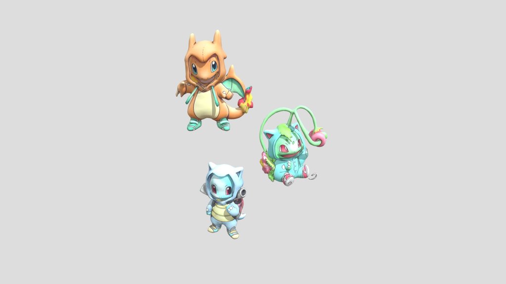 Kanto Starter Trio
