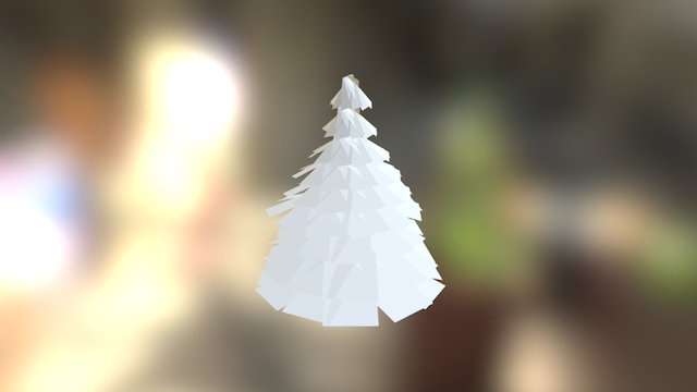 Finished Tree (Untextured) 3D Model
