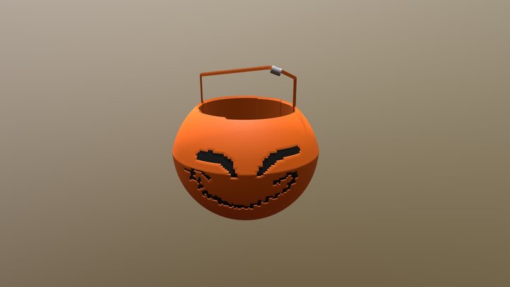 Kürbisbombe 3D Model