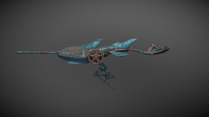 Spaceship school project 3D Model