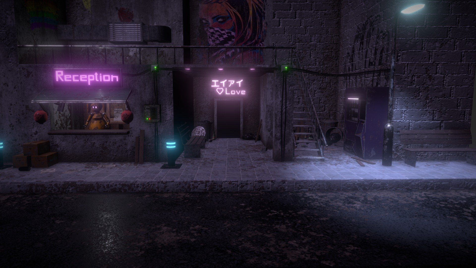 Cyberpunk Environment