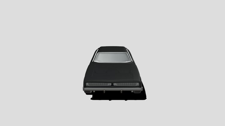 Dodge Charger 1970 3D Model