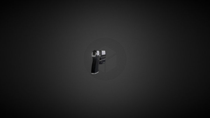 Sci- Fi Weapon 3D Model