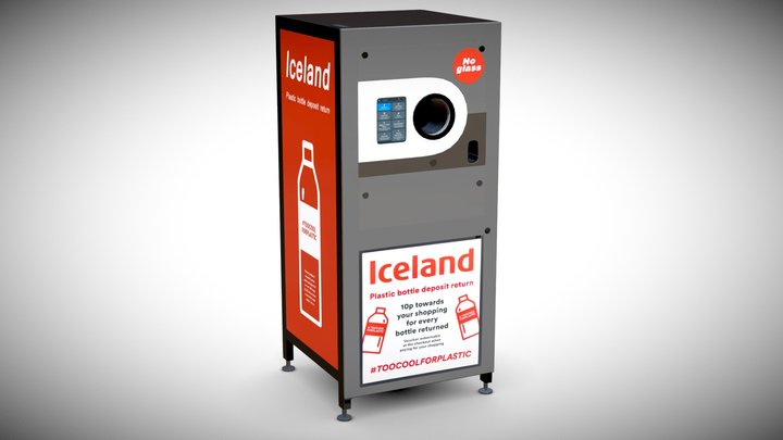 Reverse vending machine 3D Model