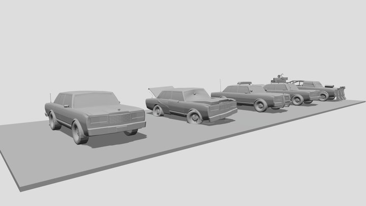 Blocking 3D Model