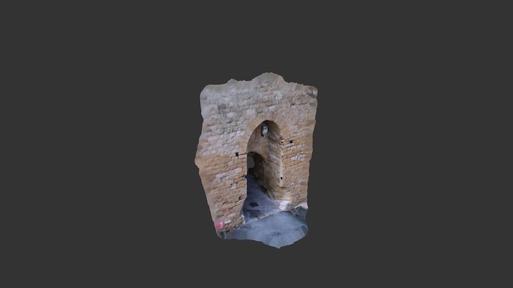 Castelnau de Montmiral - Porte des Garrics 3D Model