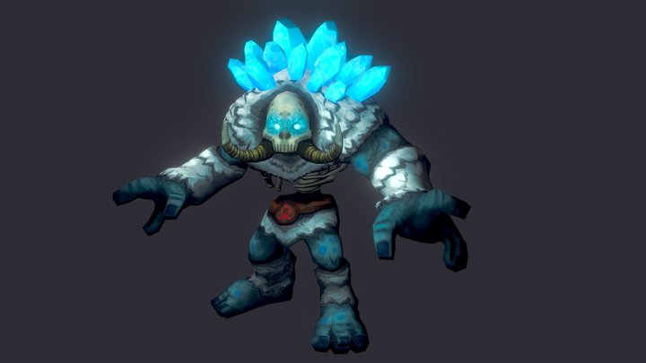 Frost Troll 3D Model