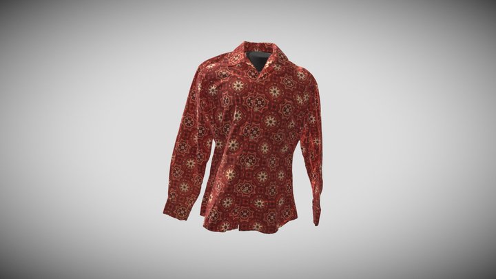 Scotty Wiseman's shirt 3D Model