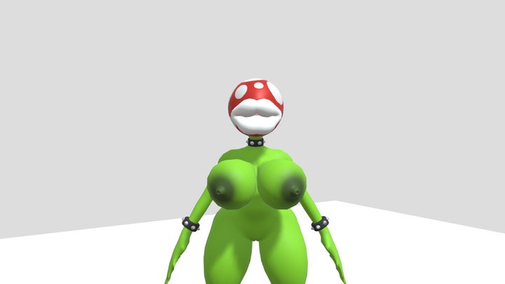 Piranha Plant 3D Model