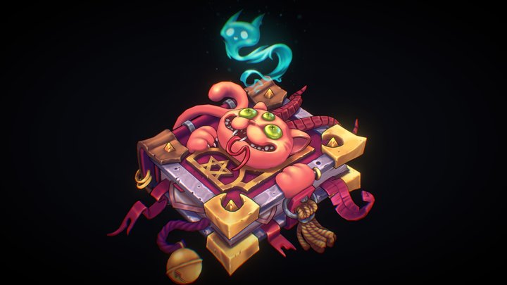 Nekonomicon 3D Model