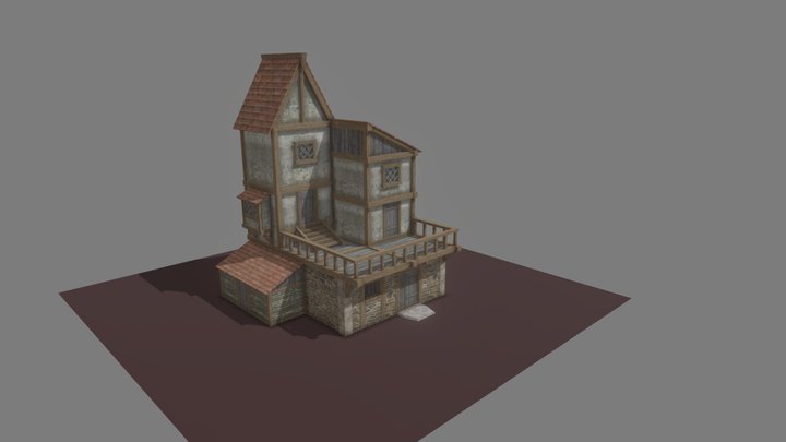 дом 3D Model